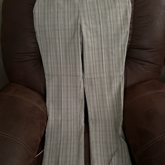 Womens Gray Plaid dress Pants new size 12 - Picture 1 of 6